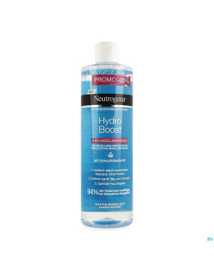 Neutrogena hydro boost eau micellaire  400ml promo