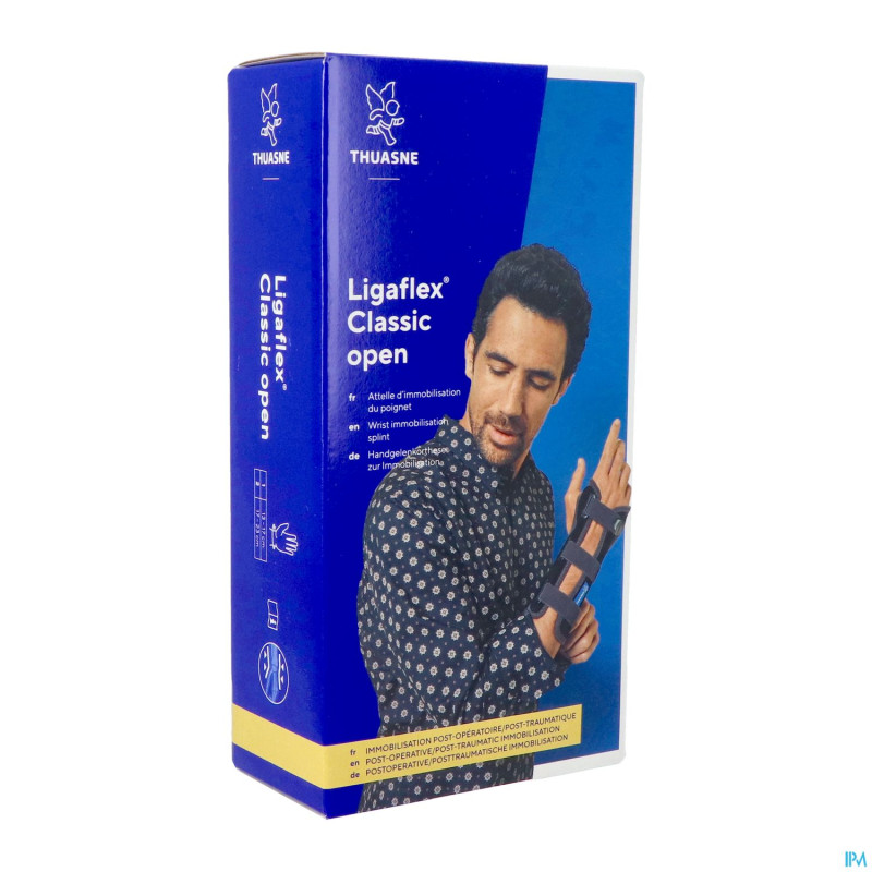 Ligaflex classic open poignet gris t1