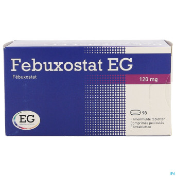 Febuxostat eg 120mg comp pell  98 x 120mg