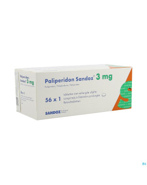 Paliperidon sandoz 3mg lib.prol. comp 56 x 3mg