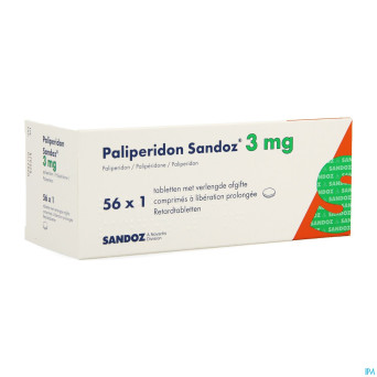 Paliperidon sandoz 3mg lib.prol. comp 56 x 3mg