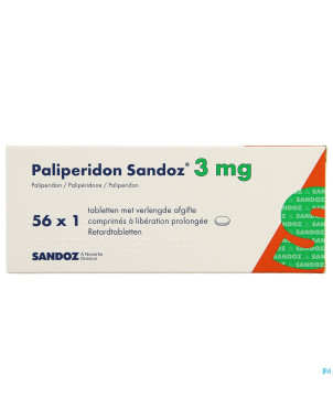 Paliperidon sandoz 3mg lib.prol. comp 56 x 3mg