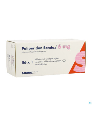 Paliperidon sandoz 6mg lib.prol. comp 56 x 6mg