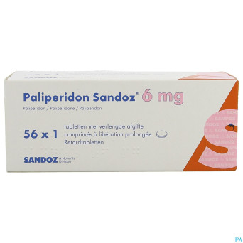 Paliperidon sandoz 6mg lib.prol. comp 56 x 6mg