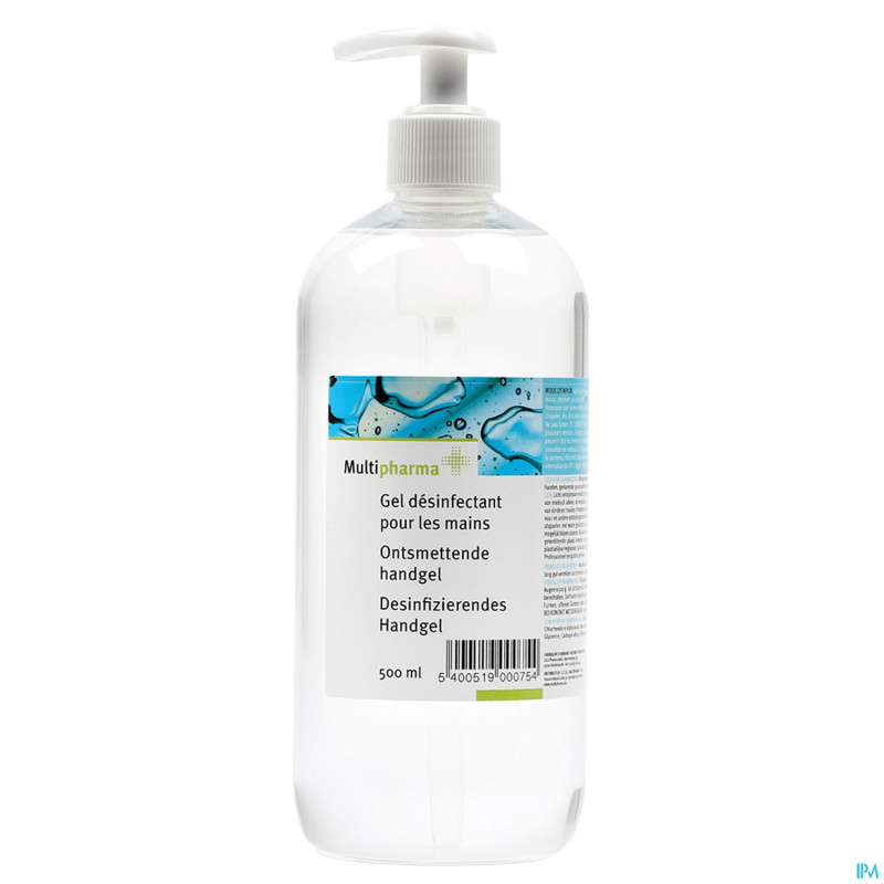 Mph gel desinfectant mains    500ml