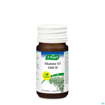 A.vogel vitamine d3 1000   comp 100