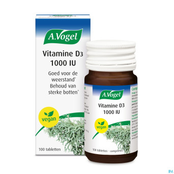 A.vogel vitamine d3 1000   comp 100