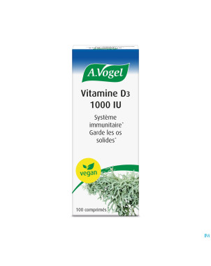 A.vogel vitamine d3 1000   comp 100