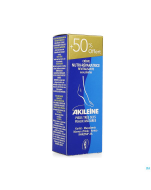 Akileine cr repar. pieds tres secs 75ml dore  -50%