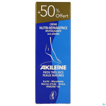 Akileine cr repar. pieds tres secs 75ml dore  -50%