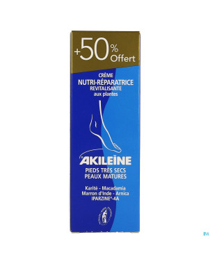 Akileine cr repar. pieds tres secs 75ml dore  -50%