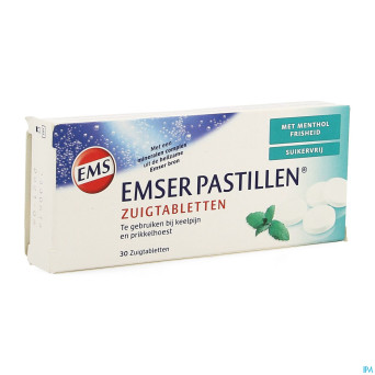 Emser pastille fraicheur menthol ss    30
