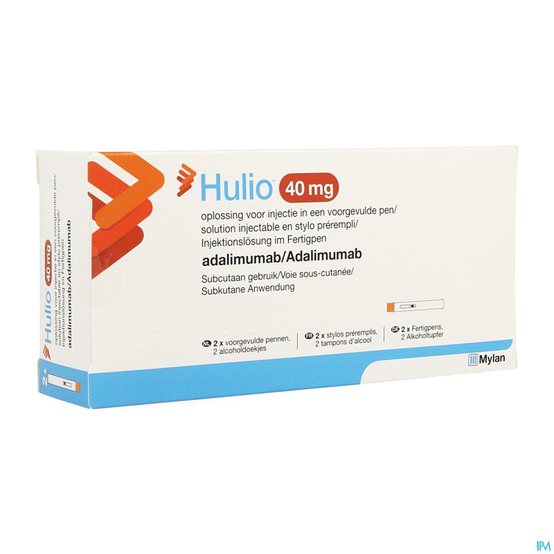 Hulio 40mg sol inj 50mg/ml stylo preremp. 2x0,8ml