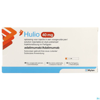 Hulio 40mg sol inj 50mg/ml stylo preremp. 2x0,8ml