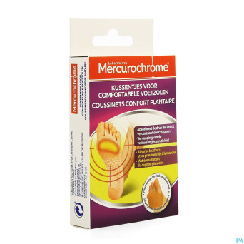Mercurochrome coussinets confort plantaire
