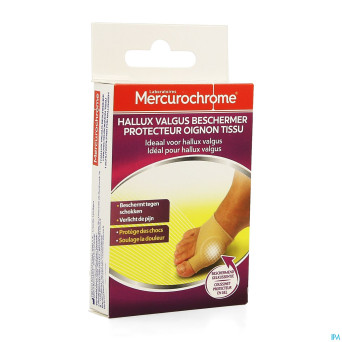 Mercurochrome protecteur oignon tissu