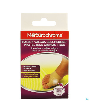 Mercurochrome protecteur oignon tissu