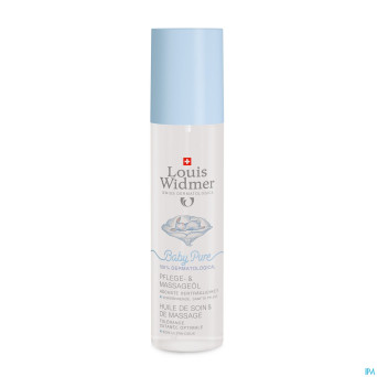 Widmer baby pure huile soin massage    fl 150ml