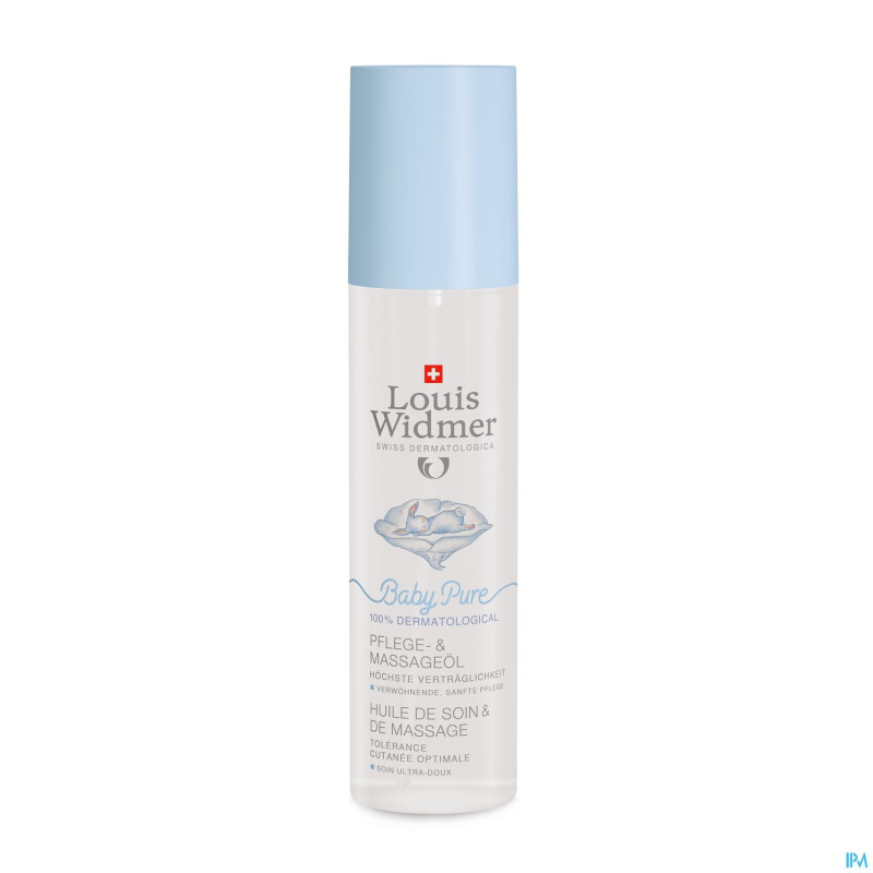 Widmer baby pure huile soin massage    fl 150ml