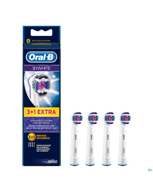 Oral-b refill eb18-3 pro white 3+1 promo