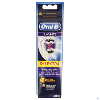 Oral-b refill eb18-3 pro white 3+1 promo