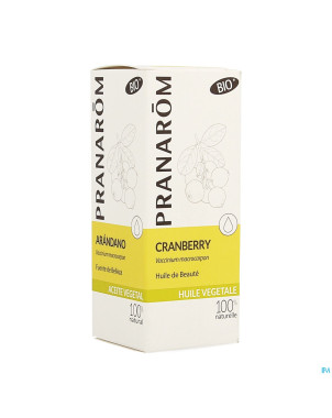 Canneberge    huile vegetale fl 50ml pranarom