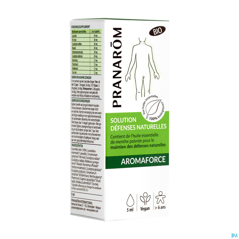 Aromaforce defenses naturelles solution bio    5ml