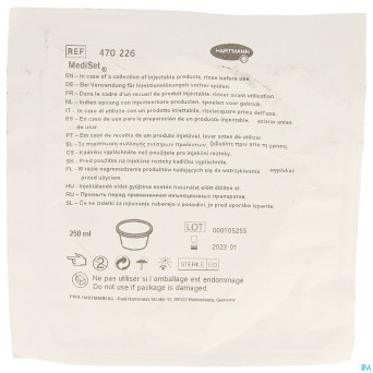 Cupule graduee transparente 250ml 470226