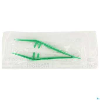 Pince anatomique verte 12,5cm 479163