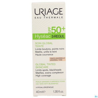 Uriage hyseac 3-regul soin global teinte ip50+40ml
