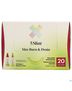 X-slim burn+drain    fl 20x10ml