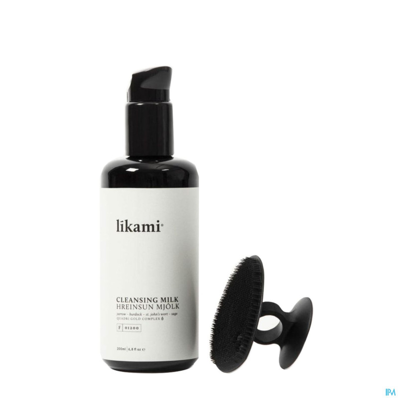 Likami cleansing milk 200ml + facial cleansing pad