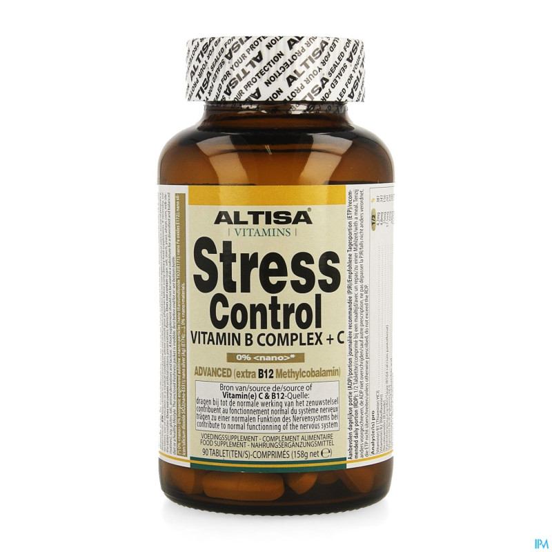 Stress control vit. b complex+c advanced   comp 90