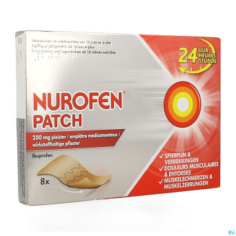 Nurofen patch 200mg emplatre 8