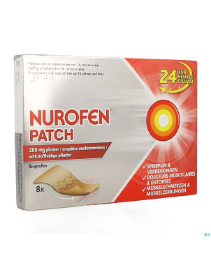 Nurofen patch 200mg emplatre 8