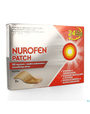 Nurofen patch 200mg emplatre 8
