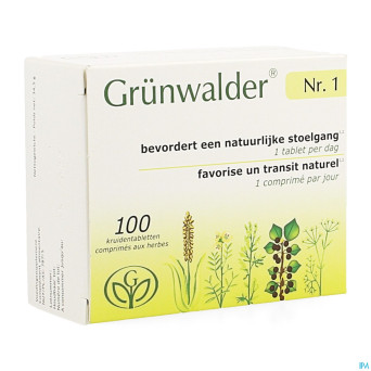 Grunwalder 1 transit intestinal econ.pack comp 100