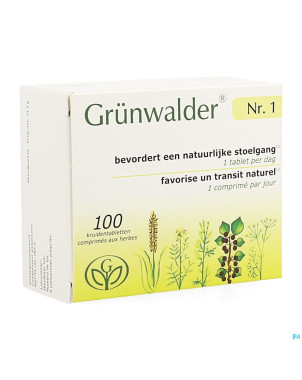Grunwalder 1 transit intestinal econ.pack comp 100
