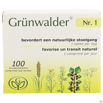 Grunwalder 1 transit intestinal econ.pack comp 100