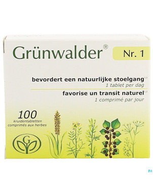 Grunwalder 1 transit intestinal econ.pack comp 100