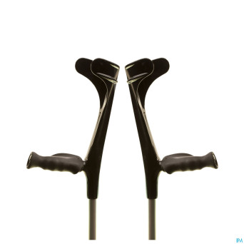 Bota canne-bequille noir anatomique max. 140kg