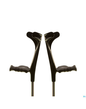 Bota canne-bequille noir anatomique max. 140kg