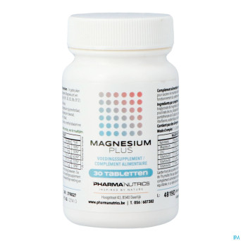 Magnesium plus comp 30    pharmanutrics