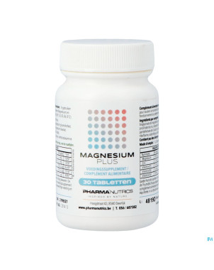 Magnesium plus comp 30    pharmanutrics