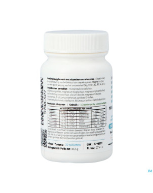 Magnesium plus comp 30    pharmanutrics