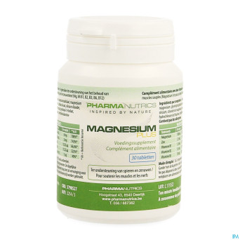 Magnesium plus comp 30    pharmanutrics