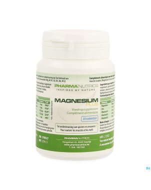 Magnesium plus comp 30    pharmanutrics