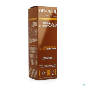Oenobiol cosmetiques fluide lacte autobronz. 100ml