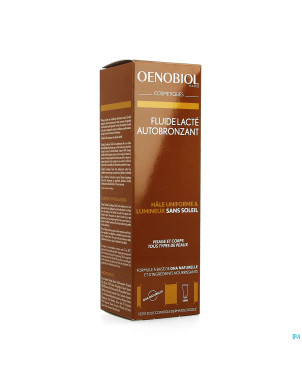 Oenobiol cosmetiques fluide lacte autobronz. 100ml