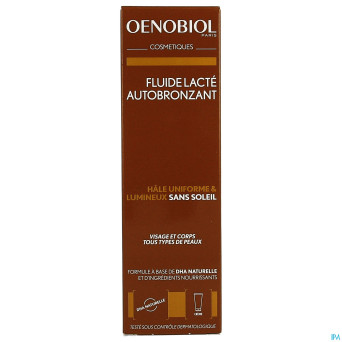 Oenobiol cosmetiques fluide lacte autobronz. 100ml